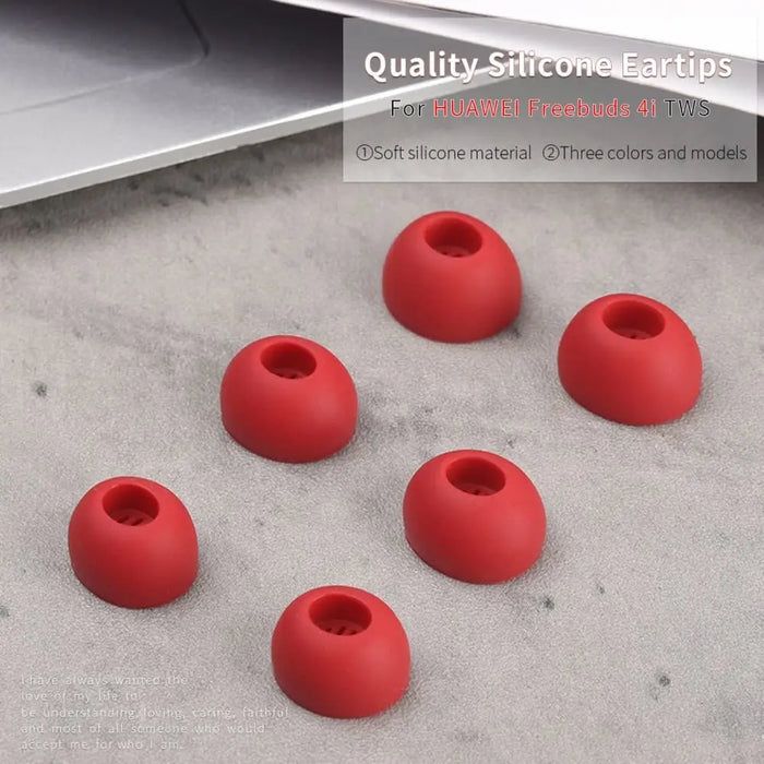 6pcs High Quality Noise Reduction Silicone Ear Tips