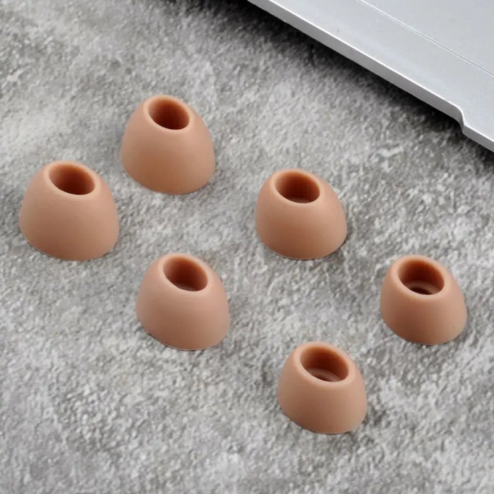 6pcs Oval Mouth Noise Cancelling Ear Tips For Xiaomi Huawei