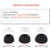 6pcs Silicone Oval Mouth Ear Tips For Lenovo Lp1s Tws