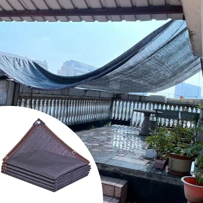 6pin Black Hdpe Anti-uv Sun Shade Net Garden Plant Cover