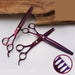 7 7.5 8 Inch Professional Purple Pet Scissors Thinning