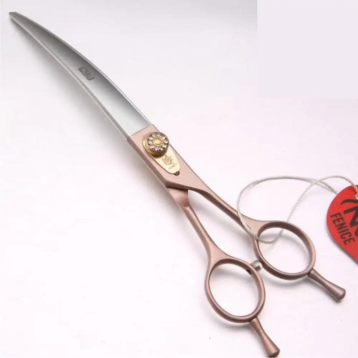 7 7.5 8 Inch Pet Scissors For Dogs Grooming Curved Shears