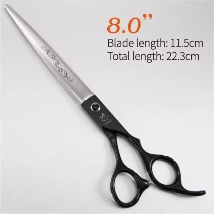 7.0 7.5 8.0 Inch Straight Cutting Scissors For Dogs