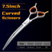 7 7.5 Inch Professional Jp 440c Pet Grooming Scissors Set