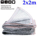 75% Shading Rate Aluminum Foil Sunshade Net Garden Balcony