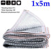 75% Shading Rate Aluminum Foil Sunshade Net Garden Balcony