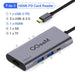 8 in 1 3.5mm Usb Hub 3.0 Adapter Pd Hdmi Rj45 Tf Sd