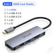 8 in 1 3.5mm Usb Hub 3.0 Adapter Pd Hdmi Rj45 Tf Sd