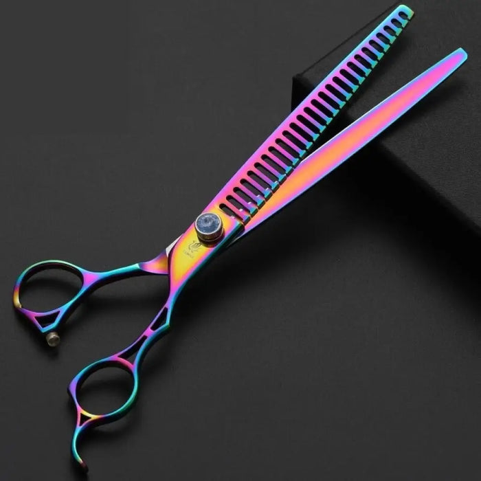 8 Inch Dog Thinning Scissors 26 Teeth Professional Shears