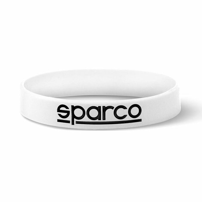 Mens Bracelet By Sparco S099093bi10 Silicone 9 Cm White