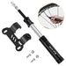 80psi Mini Bicycle Pump With Flexible Hose