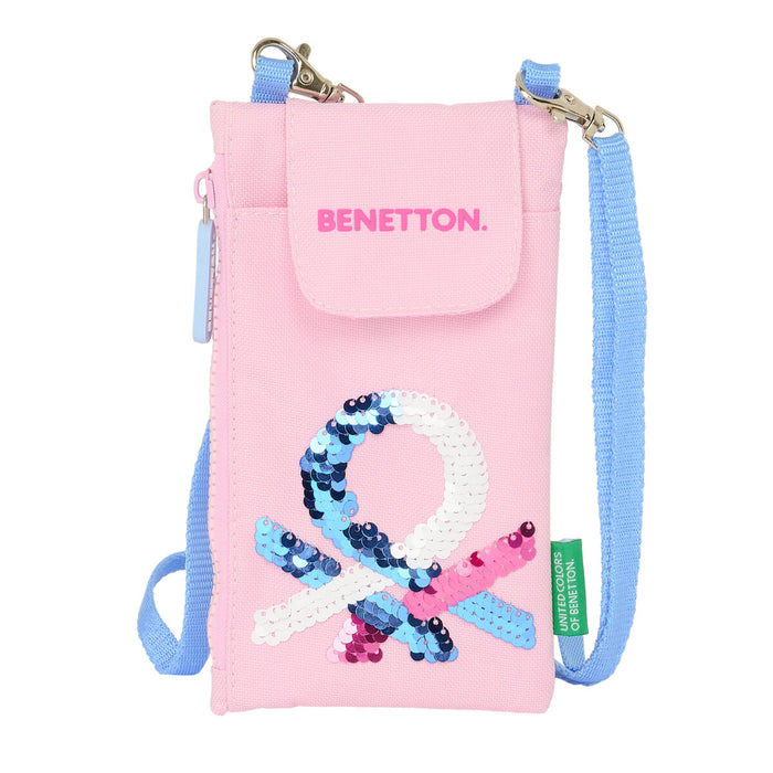 Purse By Benetton Pink Mobile Bag Pink