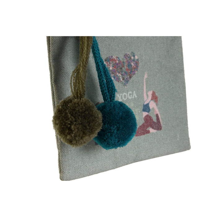 Purse By Dkd Home Decor Brown Green Burgundy Yoga 3 Units