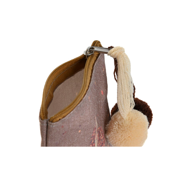 Purse By Dkd Home Decor Brown Green Burgundy Yoga 3 Units