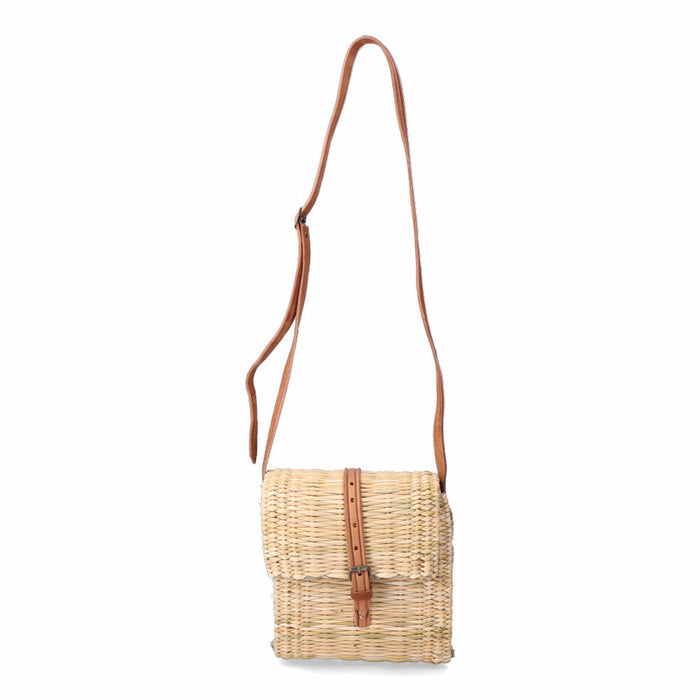 Womens Handbag By Edm Rectangular Rushes 25 x 12 x 20 cm