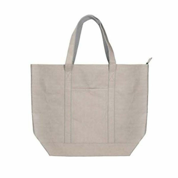 Shopping Bag By Ksix Grey Polyester Kraft Paper