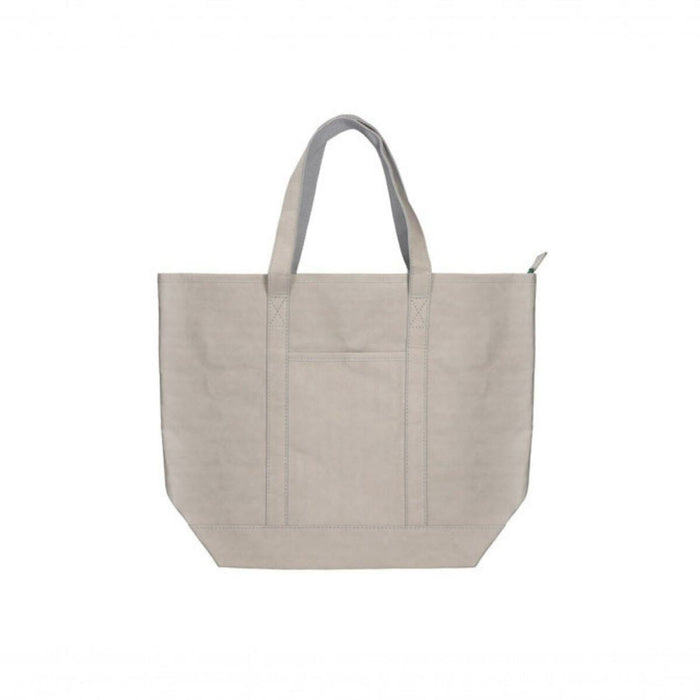 Shopping Bag By Ksix Grey Polyester Kraft Paper