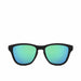 Child Sunglasses By Hawkers One Kids Carbon Black Green 47