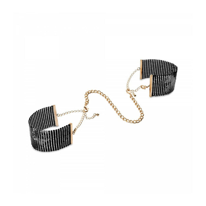 Desir Metallique Cuffs Black By Bijoux Indiscrets 134 Black