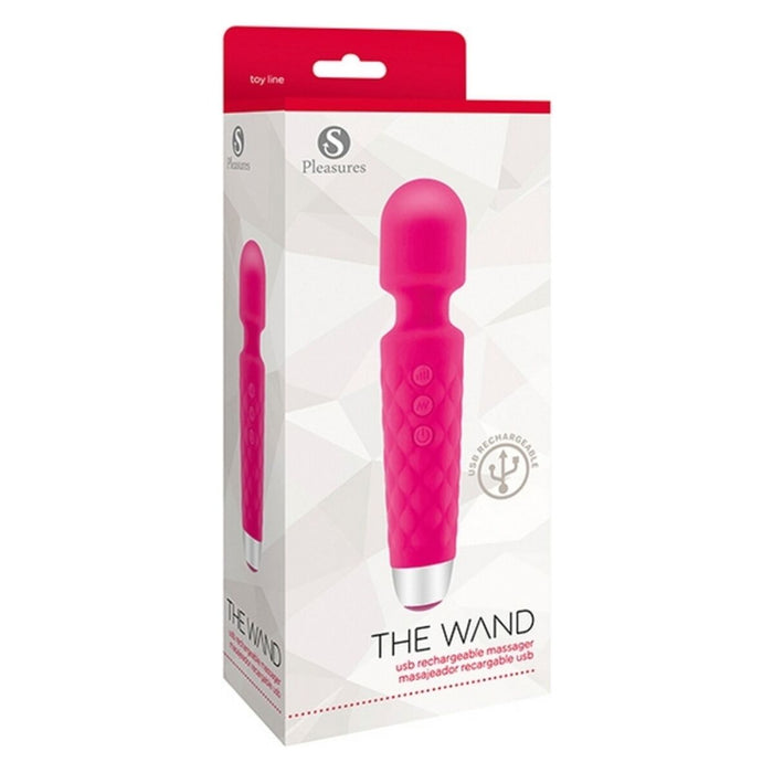 Massager By S Pleasures The Wand Fuchsia Fuchsia Pink