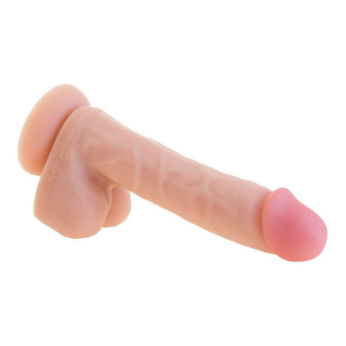 Realistic Dildo By S Pleasures Beige Silicone 18 Cm