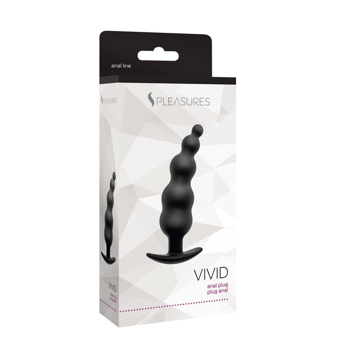 Anal Plug By S Pleasures Vivid Black