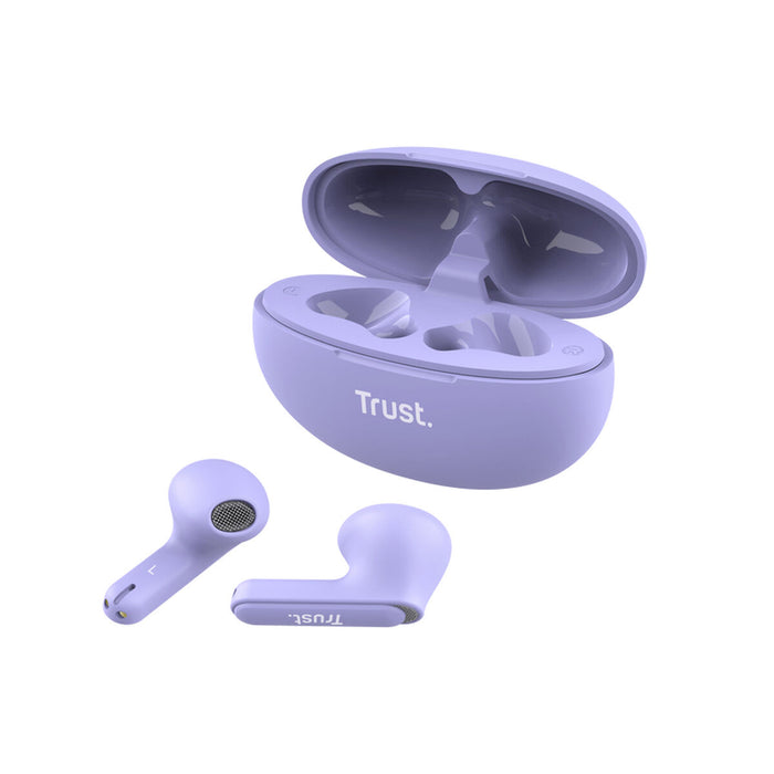 In-Ear Bluetooth Headphones By Trust Yavi Purple