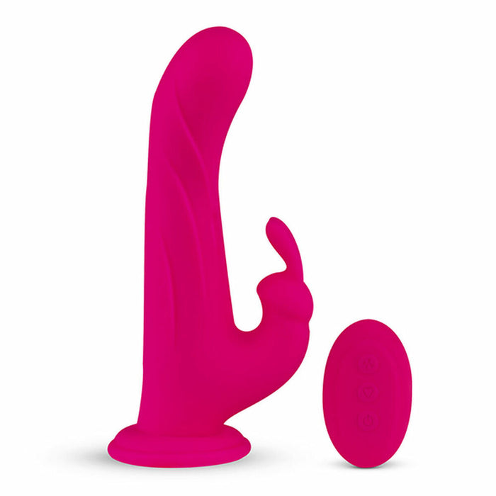 Rabbit Vibrator Whirlpulse Remote Control By Feelztoys Fuchsia