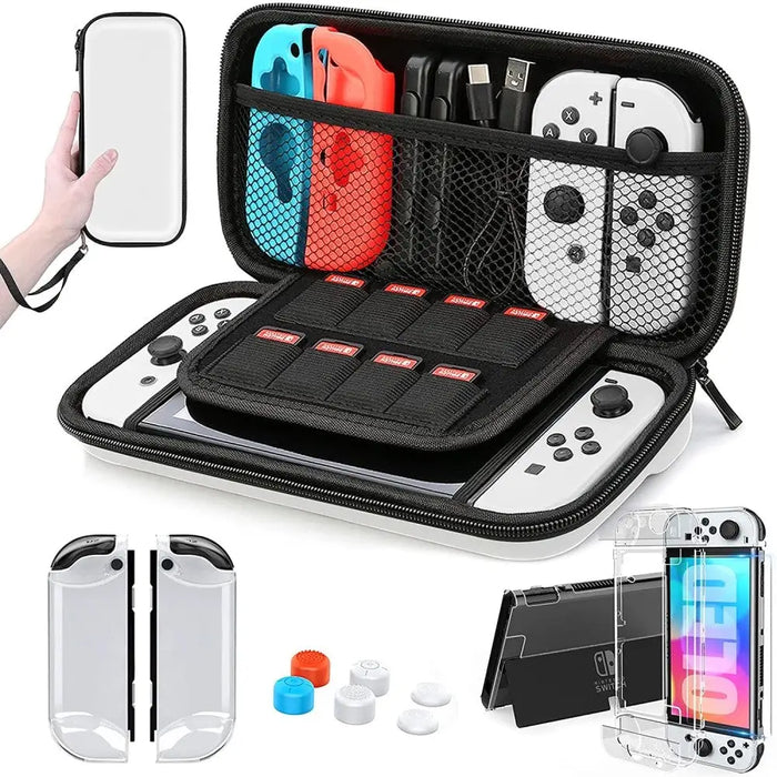 9 In 1 Protective Case Compatible With Nintendo Switch Oled