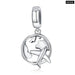 925 Silver Charm Collection Sterling Dazzling Cz Beads Fit