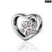 925 Silver Charm Collection Sterling Dazzling Cz Beads Fit