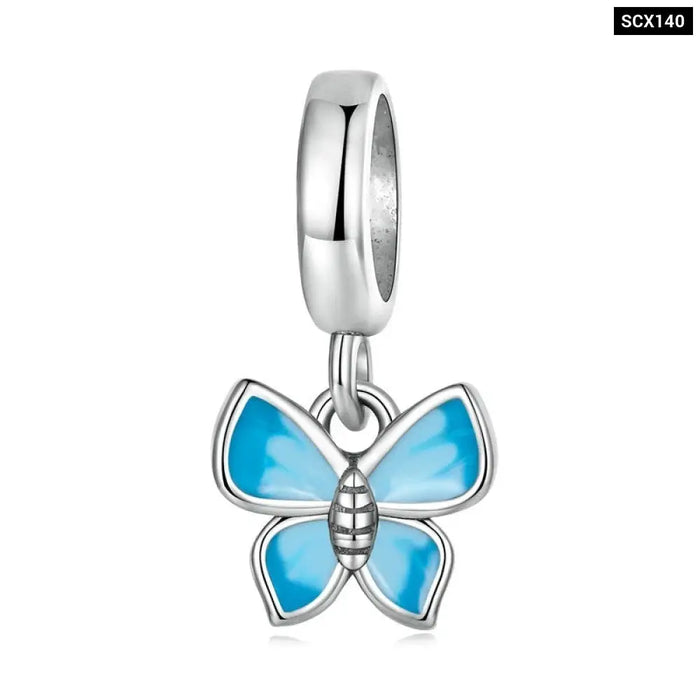 925 Sterling Silver Aurora Butterfly Pendant Fit For Women