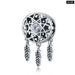 925 Sterling Silver Beautiful Dream Catcher Holder Beads