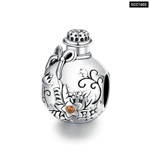 925 Sterling Silver Owl Cz Charm For Brand Female Diy