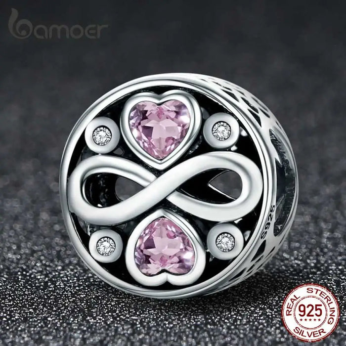 925 Sterling Silver Charm Only You Love Heart Shape Metal