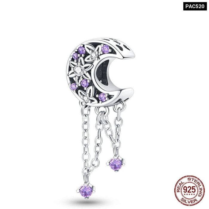 925 Sterling Silver Colourful Dreamcatcher Charms Beads Fit Pandora Bracelets Exquisite DIY Jewelrys