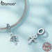 925 Sterling Silver Cross Pendant Fit For Women Bracelet &