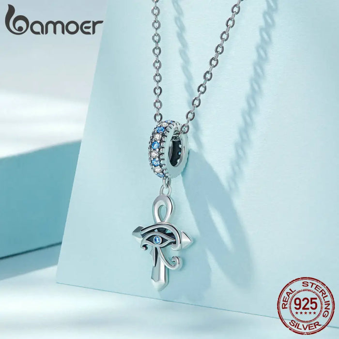 925 Sterling Silver Cross Pendant Fit For Women Bracelet &