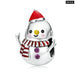 925 Sterling Silver Cute Snowman Charms Fit For Diy Making