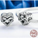 925 Sterling Silver Endless Love Infinity Charms Hearts