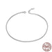 925 Sterling Silver Essential Bead Link Anklets