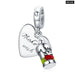 925 Sterling Silver Fairy Tale Charm Little Red Riding Hood