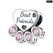 925 Sterling Silver Friends Series Central Perk Pendant Cat