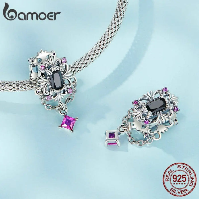 925 Sterling Silver Gothic Cross Charms Fit For Women Diy