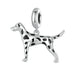 925 Sterling Silver Lovely Pet Series Poodle Hanging Bead