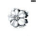 925 Sterling Silver Metal Flower Beads Charm For Women