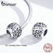 925 Sterling Silver Month Stone Round Beads Fit Women Charm