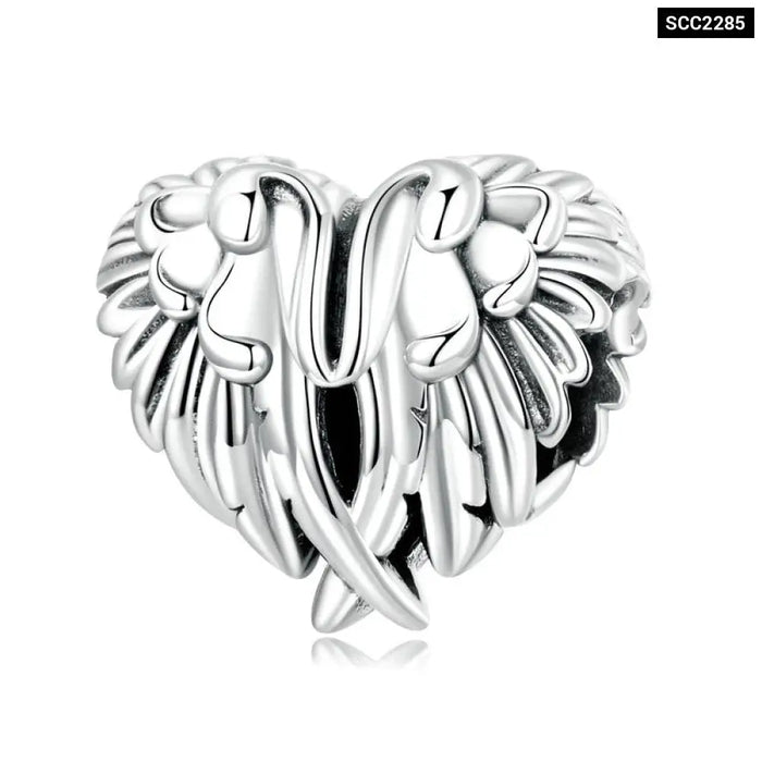 925 Sterling Silver Mother & Daughter Bead Affinity Heart