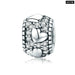 925 Sterling Silver Mother & Daughter Bead Affinity Heart