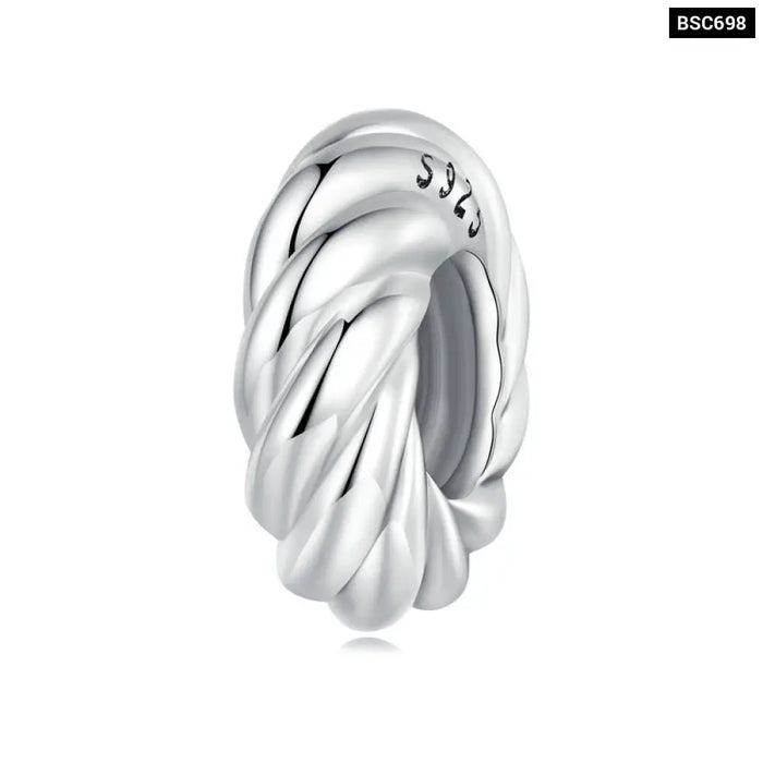 925 Sterling Silver Mother & Daughter Bead Affinity Heart